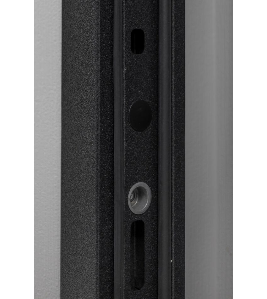 Дверь металлическая входная Граффити-5 (117.Г5) Букле черное/Snow Art 205*86 левое, фото 8