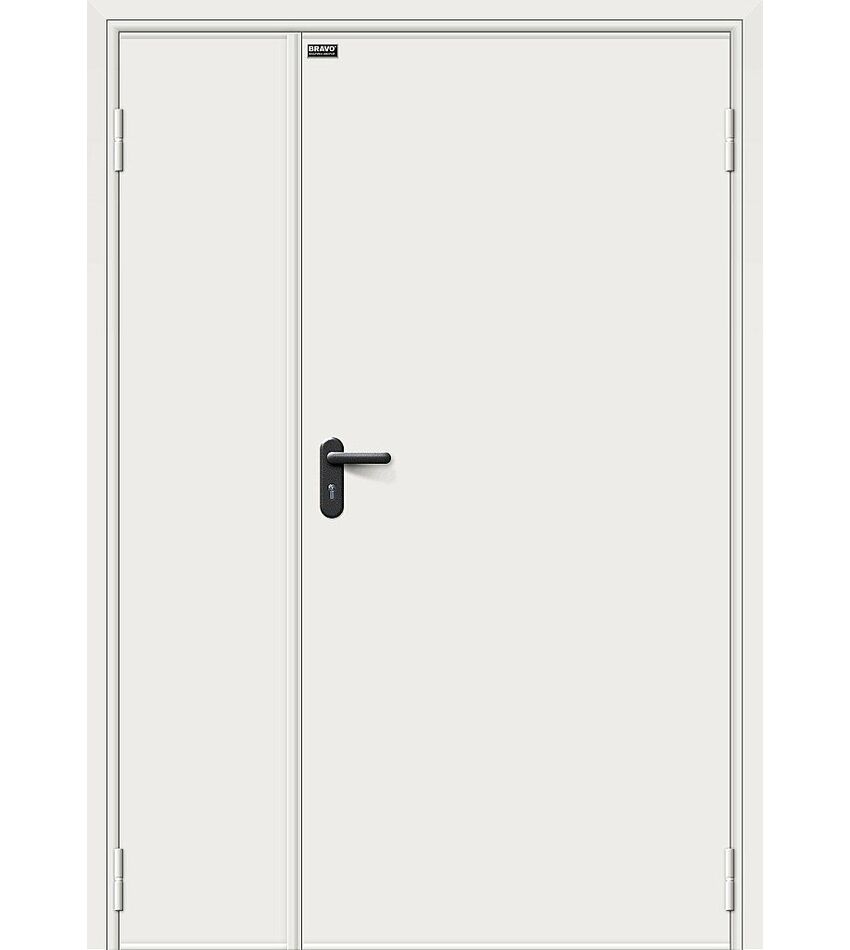 Дверь противопожарная металлическая двупольная EI 60. ДП-2 BRAVO, фото 1