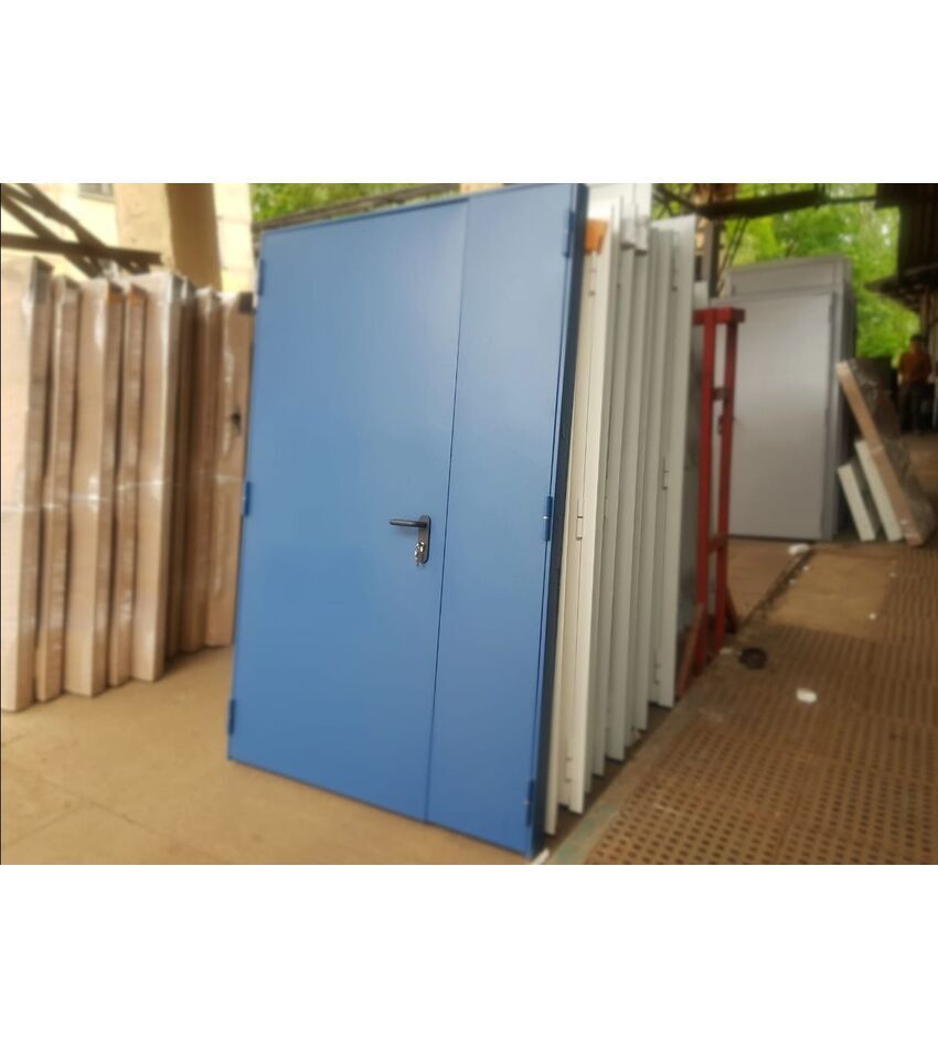 Дверь металлическая однопольная противопожарная Ei 60. 1040 x 2200  выс., фото 17