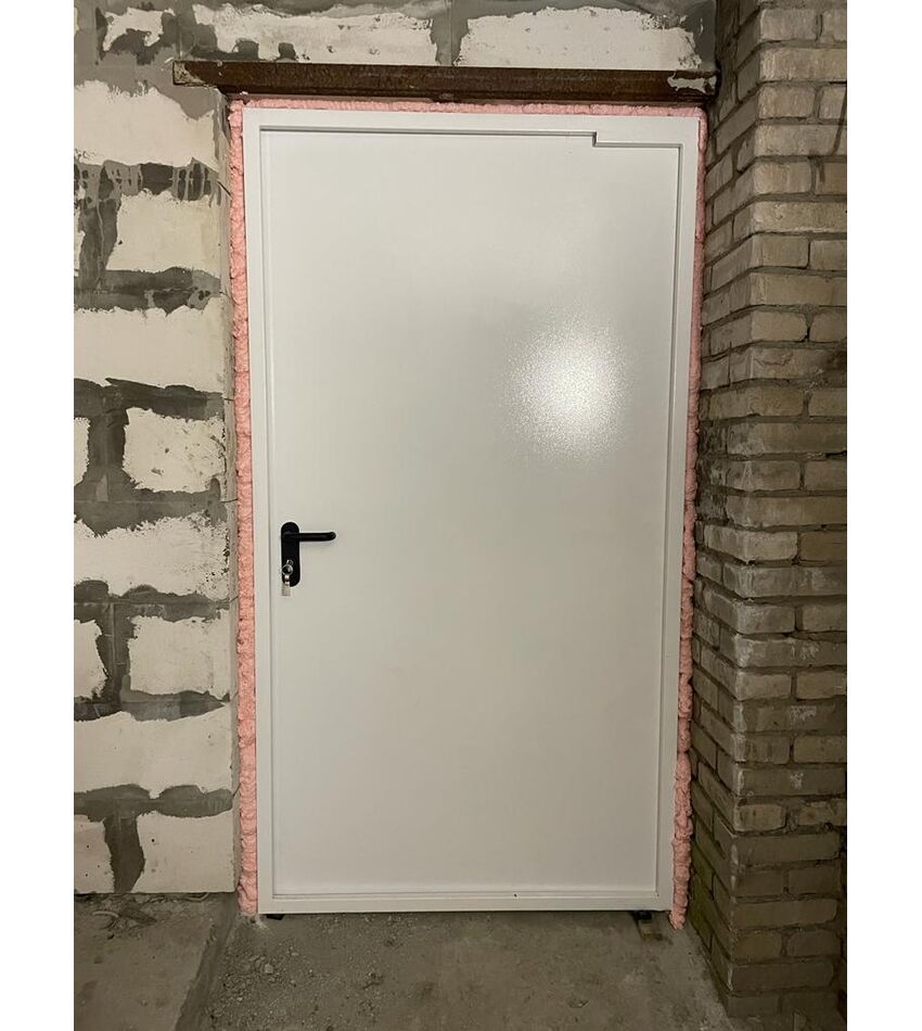 Дверь металлическая однопольная техническая  860 x  2320  выс., фото 16