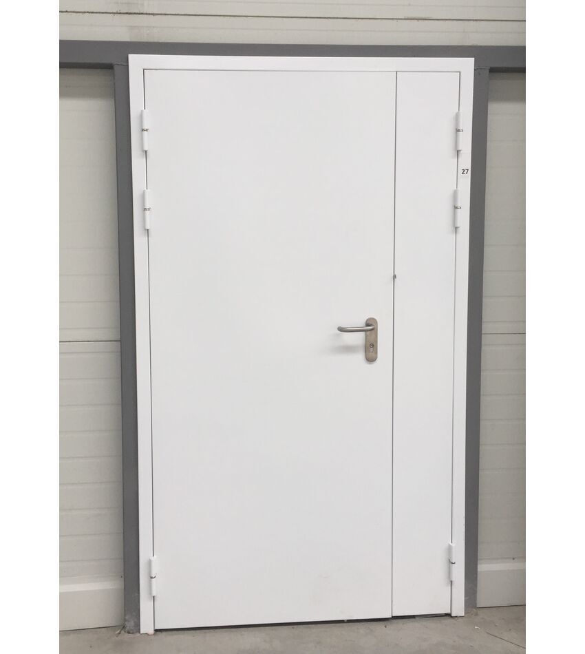 Дверь металлическая двупольная техническая  1400 x  1640  выс., фото 15