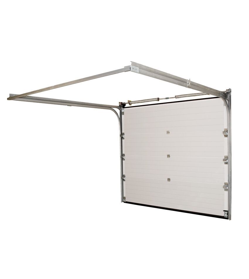 Ворота гаражные  7600x5800 выс.  подъёмные секционные RYTERNA TLP, толщина панели 40 мм, фото 1