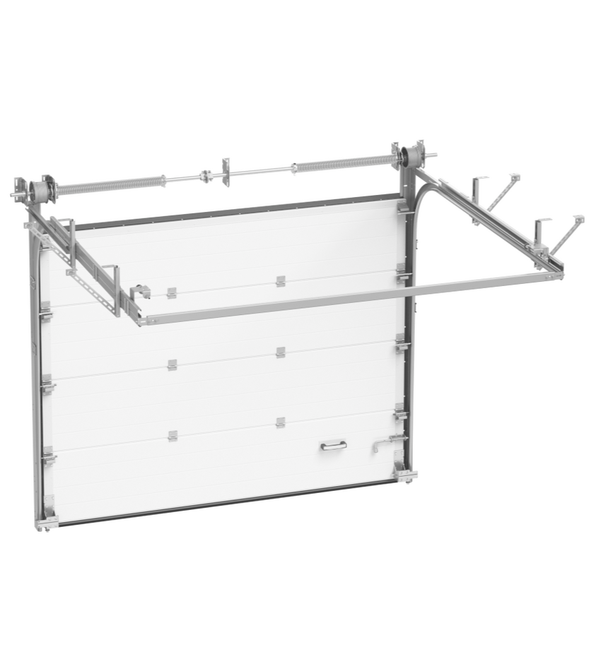 Ворота гаражные  2200x6000 выс.  подъёмные секционные Alutech ProTrend, фото 1