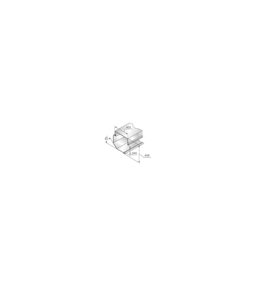 Короб защитный роллетный SB45/405 - 1060701 для роллет (рольставен), фото 1