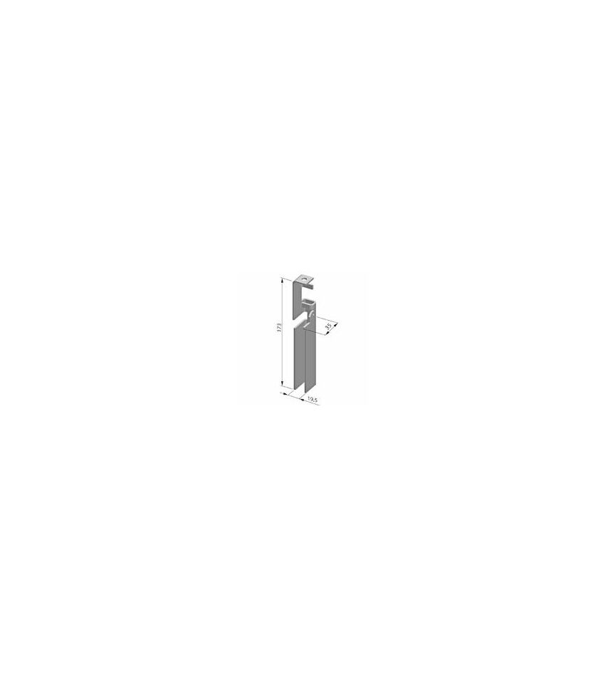 Кронштейн соединительный GF/C - 303021700 для роллет (рольставен), фото 1