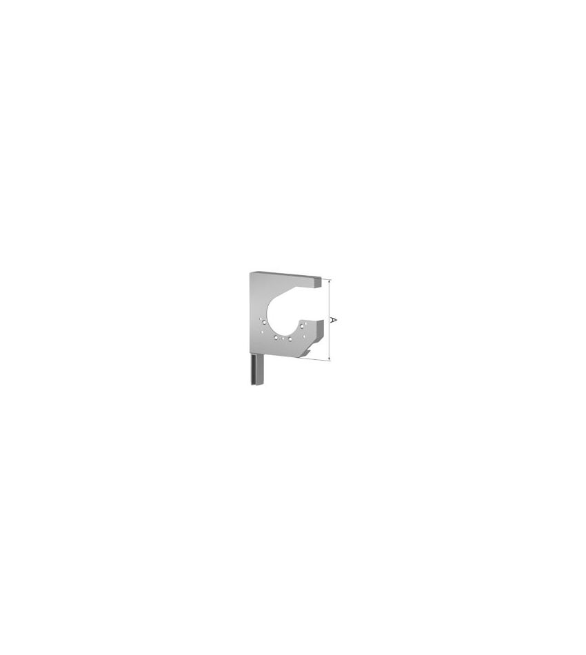 Крышка боковая роллетная SF45/180/IQ - 306200100 для роллет (рольставен), фото 1