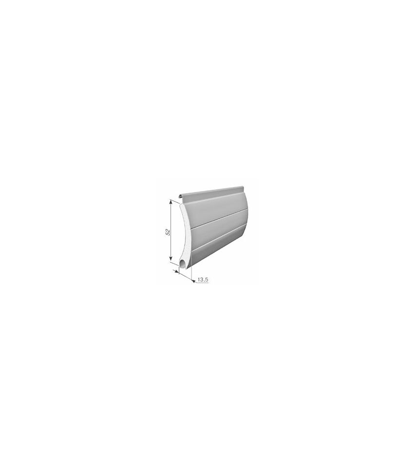 Профиль роллетный роликовой прокатки AR/52N - 301026108 для роллет (рольставен), фото 1