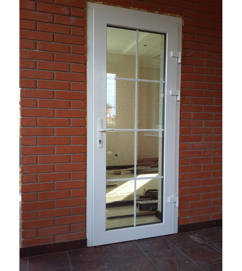 Дверь металлопластиковая (ПВХ) профиль Richmond шир. до 1700\выс. до 2400, фото 5