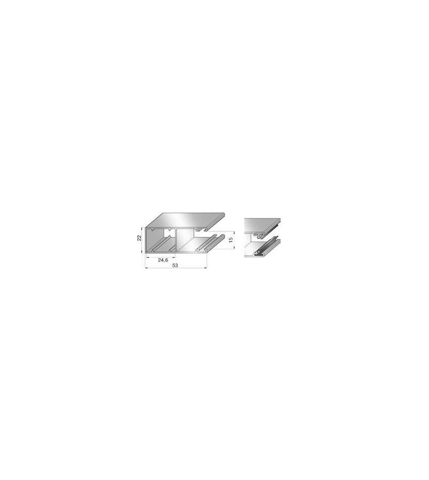Шина направляющая GR65x24IE - 307062221 для роллет (рольставен), фото 1