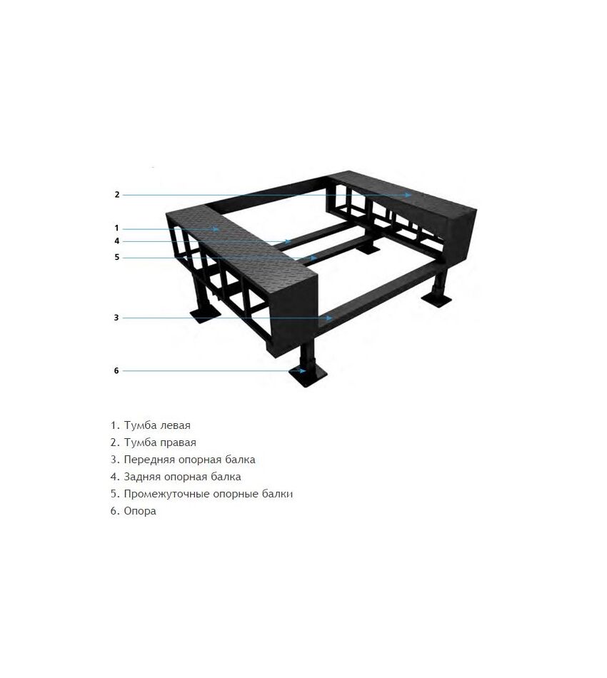 Ферма выносная для платформы 90 L=3000, фото 2