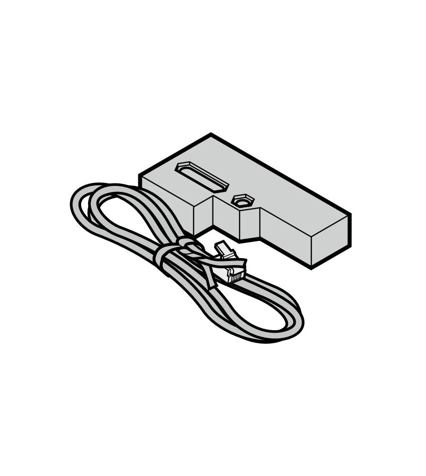 Защита от затягивания EZS / передатчик (заливочный компаунд: черный, IP 54 длина провода: 1500 мм), фото 1