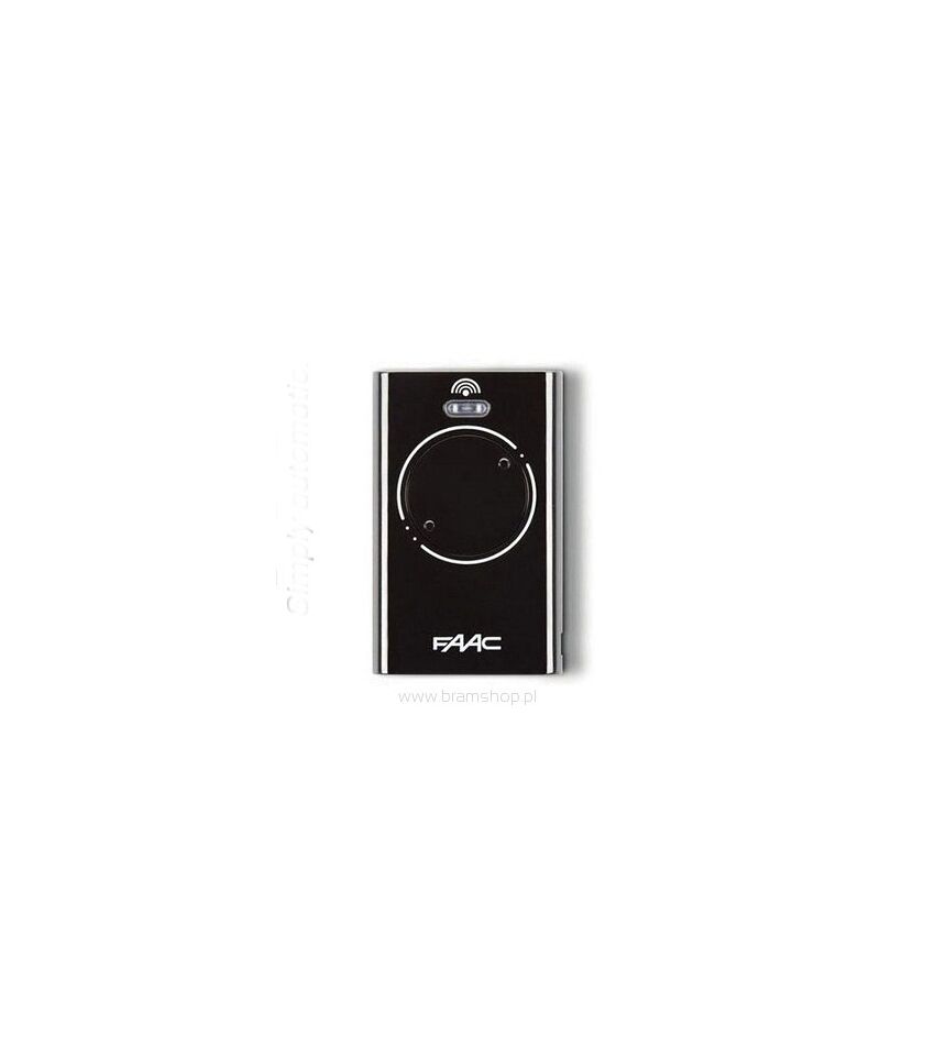 Пульт ДУ (брелок)  XT2 868 SLH LR 868 МГц 2-канальный SLH код, черного цвета, для ворот и шлагбаумов, фото 1
