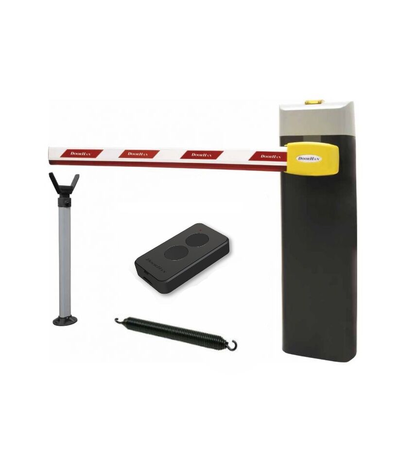 Шлагбаум автоматический DOORHAN BARRIER N-6000, комплект: стойка Barrier-N, стрела, опора, пульт, пружина, фото 1