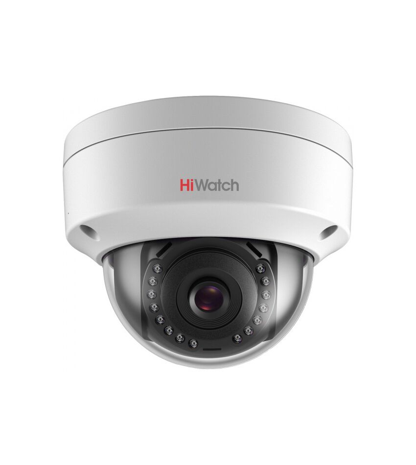 Комплект видеонаблюдения HiWatch IP KIT-2/24 на 2 камеры 2Mp PoE, фото 2