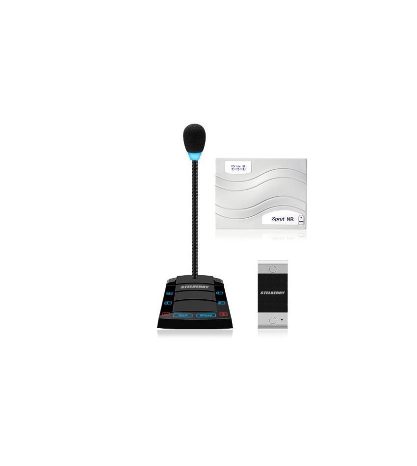 Комплекс аппаратуры клиент-кассир с режимом "симплекс" STELBERRY SX-510 / 1 канал, фото 1