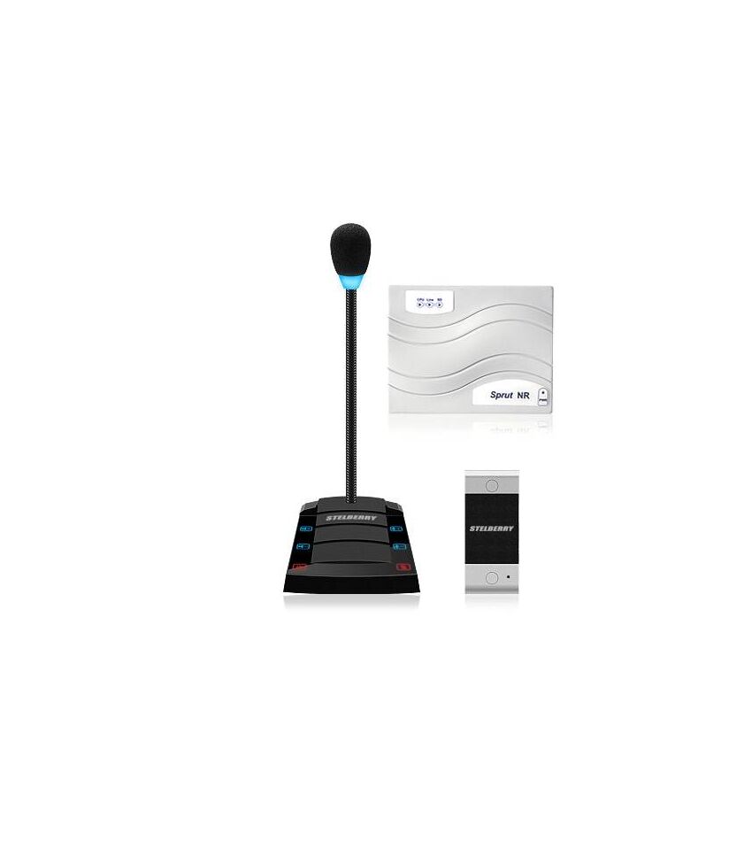 Комплекс аппаратуры клиент-кассир STELBERRY SX-410 / 2 канала, фото 1