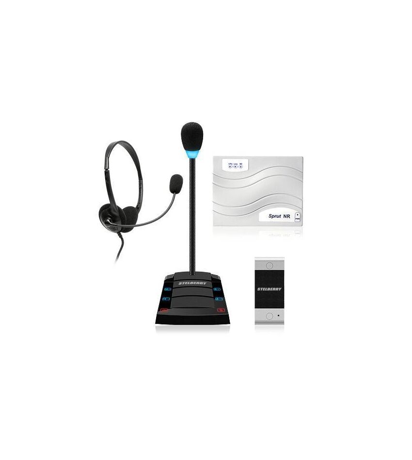 Комплекс аппаратуры клиент-кассир STELBERRY SX-402 / 2 канала, фото 1