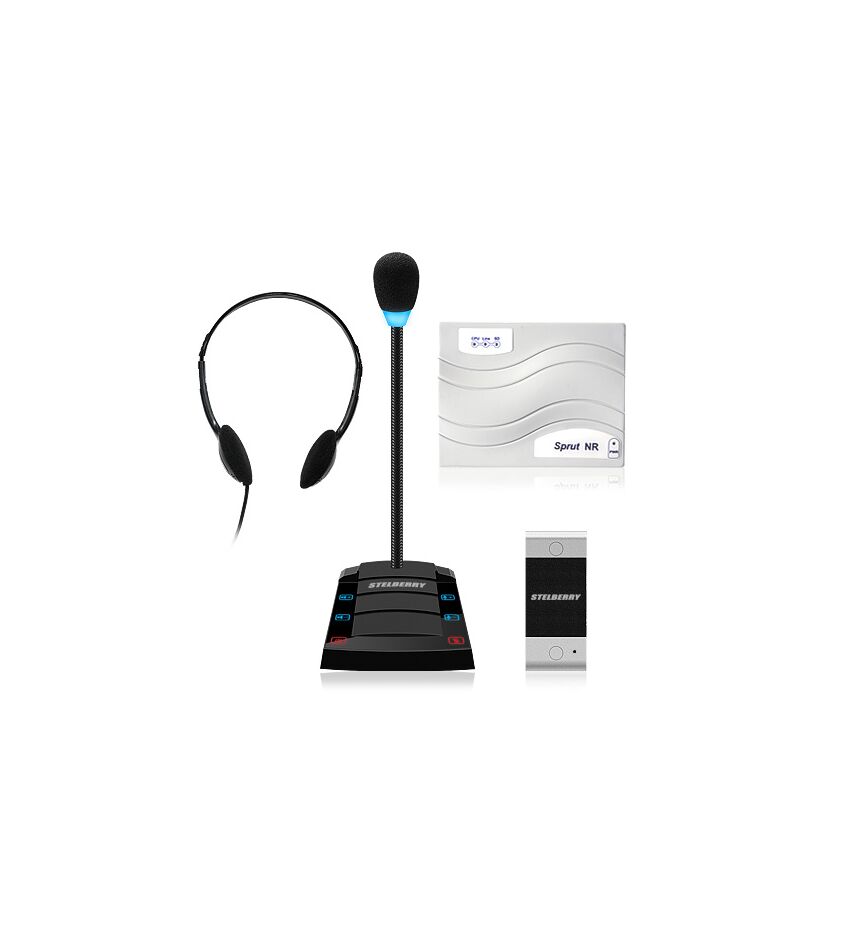 Комплекс аппаратуры клиент-кассир STELBERRY SX-411 / 2 канала, фото 1