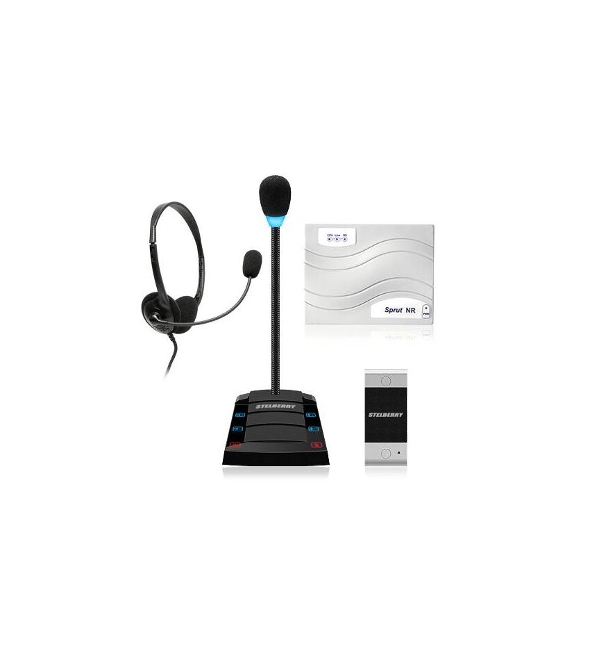 Комплекс аппаратуры клиент-кассир STELBERRY SX-402 / 3 канала, фото 1