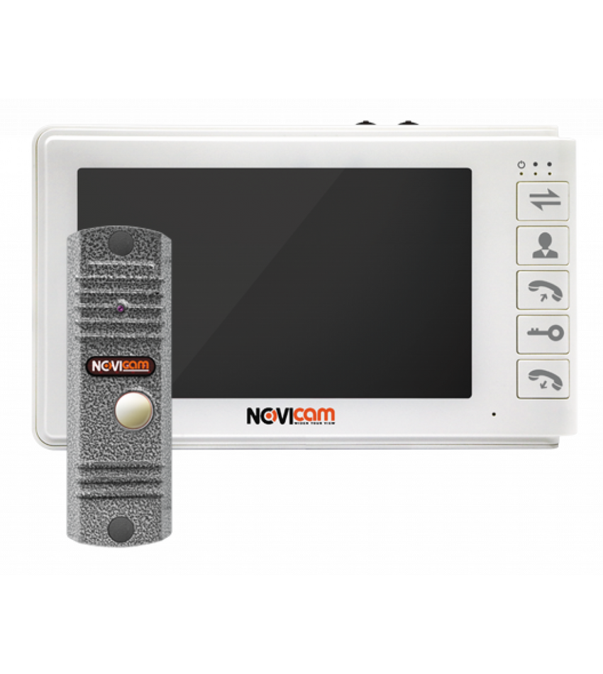 Комплект видеодомофона NOVIcam SMILE 7 KIT, фото 3