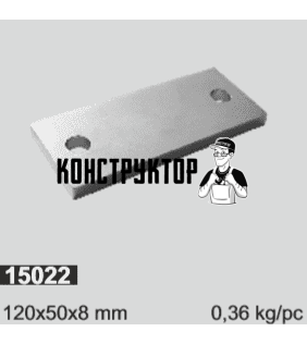 Кронштейн монтажный для трубы 80х80 мм, Купить за 1112₽ — Конструктор